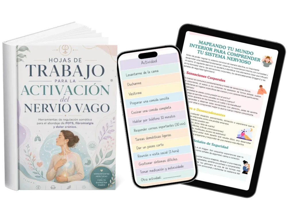 Workbook del Nervio Vago con sus ejercicios de respiración