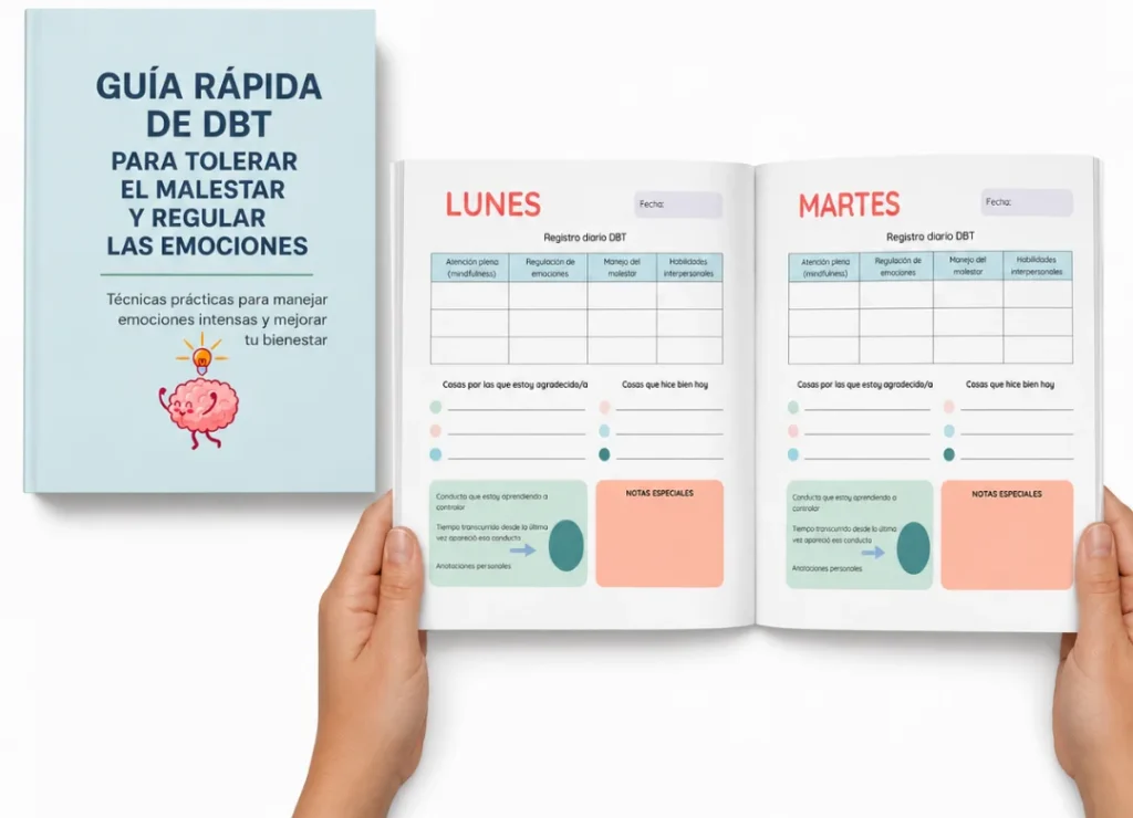 Guía Rápida de DBT junto al registro diario emocional